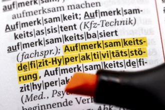 The longest word in the duden is attention deficit hyperactivity disorder with 44 letters. Term