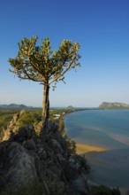 Panoramic view from Wat Khao Chong Krachok, Prachuap Khiri Khan, Prachuap Khiri Khan Province,