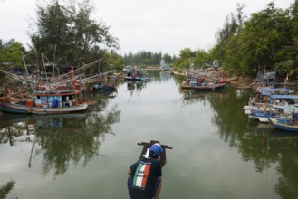 Fishing Port, Had Laem-son, Prachuap Khiri Khan Province, Central Thailand, Thailand