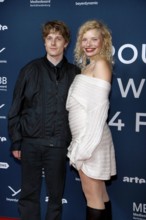 Louis Hofmann and Luisa-Celine Gaffron at the festival opening and the premiere of the movie