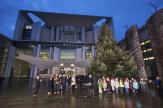 Prof. Dr. Andreas Bitter, President AGDW - Die WaldeigentÃ¼mer e.V., speaks at the handing over of