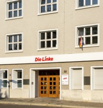 Party headquarters of the Left Party in the Karl Liebknecht House in Berlin Mitte, Germany