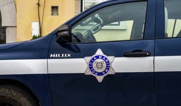 Police Maritima emergency vehicles in Cascais, Portugal