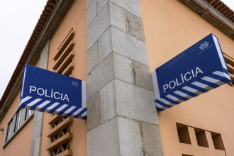 Police Station of the Policia Maritima in Cascais, Portugal