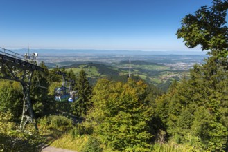 The Schauinsland Railway, Germany's longest cable car, Freiburg im Breisgau