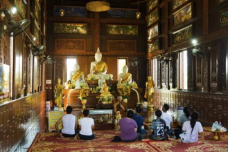 Temple, Wat Ao Noi, Prachuap Khiri Khan, Prachuap Khiri Khan Province, Central Thailand, Thailand