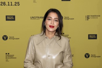 LeÃ¯la Bekhti (actress) presents WITH LOVE AND CHANSONS at Cinema Paris at the French Film Week in