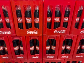 1 liter bottles of sugary drink soft drink Coca-Cola Coke Coca Cola, Germany