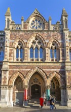 Museum and Art gallery, Royal Albert Memorial Museum building RAAM, Exeter city centre, Devon,