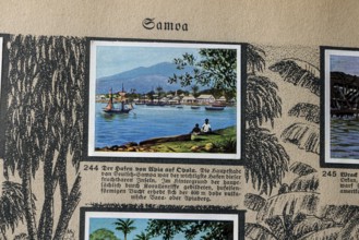 German colonies. Samoa An anthology published by Cigaretten-Bilderdienst Dresden from 1936. Germany