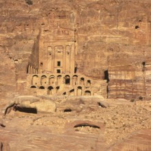 Urn Tomb, Nabatean Rock Town Petra, Jordan