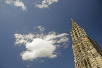 Ulm MÃ¼nster church, Ulm Minster, 161.53m, tallest church tower in the world, MÃ¼nsterplatz square,