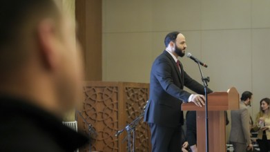 Gaziantep, Turkey â€“ November 20, 2025: Aleppo Governor Azzam Al-Ghareeb paid an official visit to