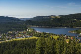 Schluchsee, Black Forest, Southern Black Forest, Baden-WÃ¼rttemberg, Germany