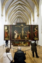 Isenheim Altarpiece by Matthias GrÃ¼newald, Unterlinden Museum, MusÃ©e Unterlinden, Colmar,