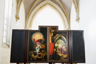 Isenheim Altarpiece by Matthias GrÃ¼newald, Unterlinden Museum, MusÃ©e Unterlinden, Colmar,