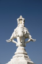 Multi-headed elephant sculpture, Bangkok, Thailand, Asia