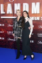 Demi Moore, Ali Larter (cast), LANDMAN, red carpet for the European premiere of the 2nd season of