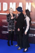 Billy Bob Thornton, Demi Moore, Ali Larter (cast), LANDMAN, red carpet for the European premiere of