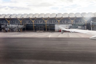 Terminal 4 building, Adolfo SuÃ¡rez Madridâ€“Barajas airport, Madrid, Spain