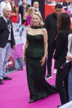 Pamela Anderson at the film premiere of The Naked Gun at UCI Luxe East Side Gallery, Berlin, 24.07