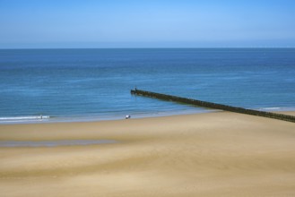 Westkapelle, Zeeland, Netherlands - Westkapelle beach near Domburg