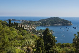 Panorama, Saint-Jean-Cap-Ferrat, Cap Ferrat, Alpes Maritimes, Provence Alpes Cote d'Azur, French