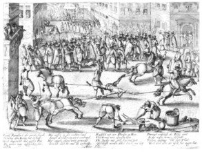 Execution of the regicide Francois Ravaillac (born 1578 in Touvre near Angoulême, died 27 May 1610