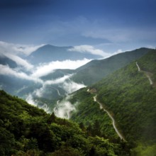 Climb the Col de Rousset (1249m) from the village of Chamaloc, Drome, Auvergne-Rhone-Alpes, France