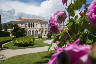 Renaissance-style villa and park, Villa Ephrussi de Rothschild, Saint-Jean-Cap-Ferrat, Cap Ferrat,