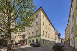 Bürgerbräu Bad Reichenhall August Röhm + Söhne KG, restaurant, brewery inn, hotel, building, car