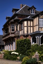 Maison Maurice Leblanc, museum in the garden and home of the writer known for Arsène Lupin,