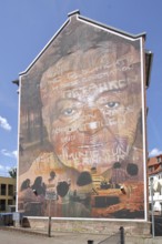 Magda Brown by AKUT 2020 - Against Forgetting, Holocaust survivor Magda Brown, memorial against