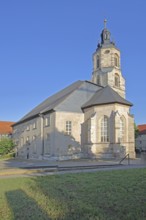 Gothic St John's Church, Schleusingen, Thuringia, Germany