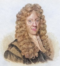 Denzil Holles, 1St Baron Holles, 1599 To 1680, English Statesman And Writer, Historical, coloured,