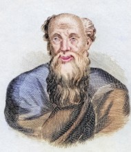 Democritus (born 460 or 459 BC in Abdera in Thrace, died around 370 BC) was an early Greek