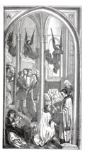 The Order, Marriage and Extreme Unction, after a triptych by Rogier van der Weyden, Historical,