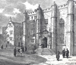 University of Durham in 1880, Durham University, University in the city of the same name in the