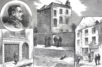 The Murder League in Dublin, James Fitzharris, the house in Richmond, Cross Kevon Street and