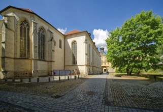 St Peter and Paul Cathedral and Gatehouse, Zeitz Moritzburg Castle Museum, early Baroque style,