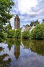 Saalhausen, Lennestadt, on the Sauerlandring cycle path, an 84 km long circular cycle path between