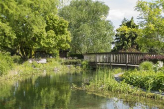 District educational garden, Burgsteinfurt, Münsterland, North Rhine-Westphalia, Germany