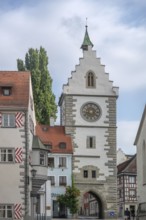 Franciscan Gate, built in 1494, Überlingen, Baden-Württemberg, Germany