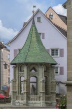 Mount of Olives at the Minster around 1500, restored in 2015, St Nicholas, Überlingen,