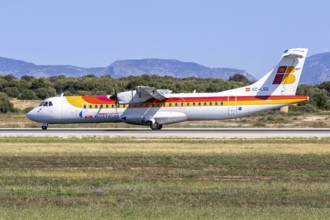 An ATR 72-600 aircraft of Iberia Regional Air Nostrum with the registration EC-LSQ at Palma de