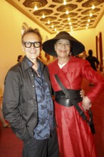 Rolf Schneider and Barbara Engel at the show - Gemeinsam Bunt - the 6th charity concert on 14.07