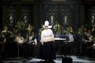 Steffi Irmen (the nurse) at the show - Gemeinsam Bunt - the 6th benefit concert on 14.07.2025 at