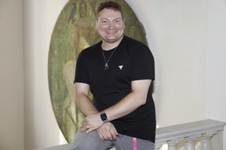 Christian Jährig, winner of the 21st season of Deutschland sucht den Superstar at the show -