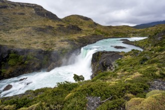 Salto Grande waterfall, Torres del Paine National Park, Chile