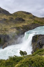 Salto Grande waterfall, Torres del Paine National Park, Chile